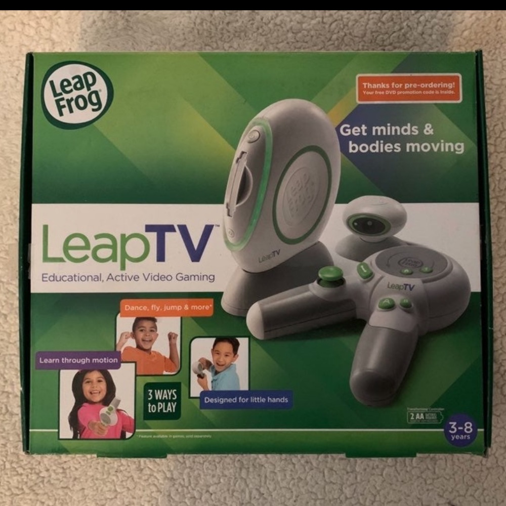 Leap Frog LeapTV Video Game System